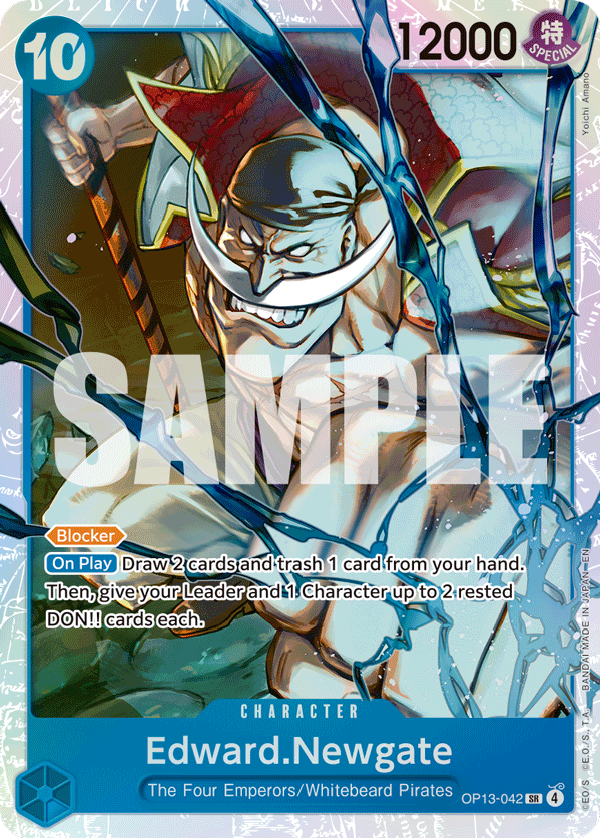 Edward.Newgate OP13-042 One Piece TCG