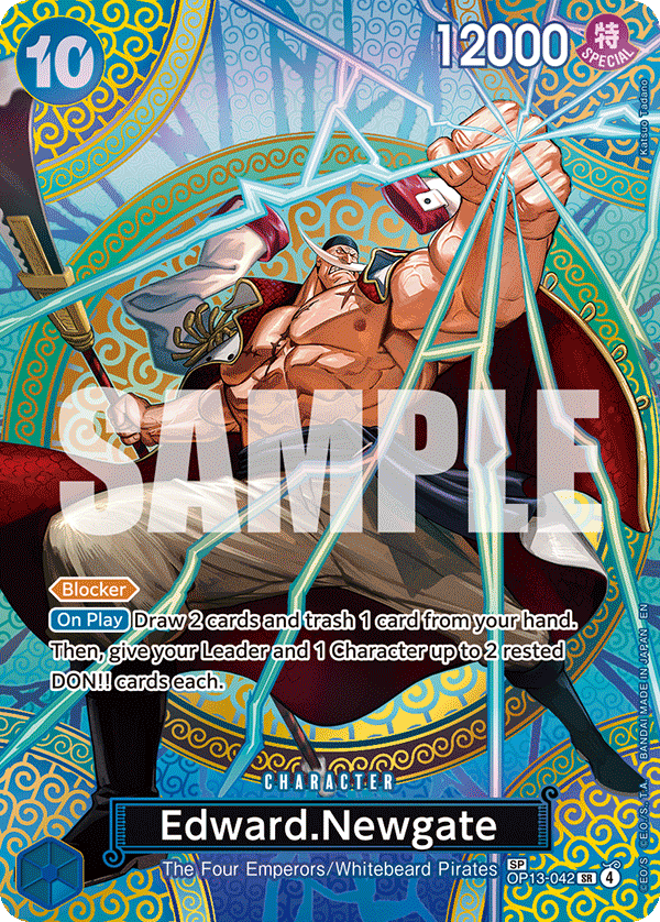 Edward.Newgate (SP) OP13-042_p2 One Piece TCG