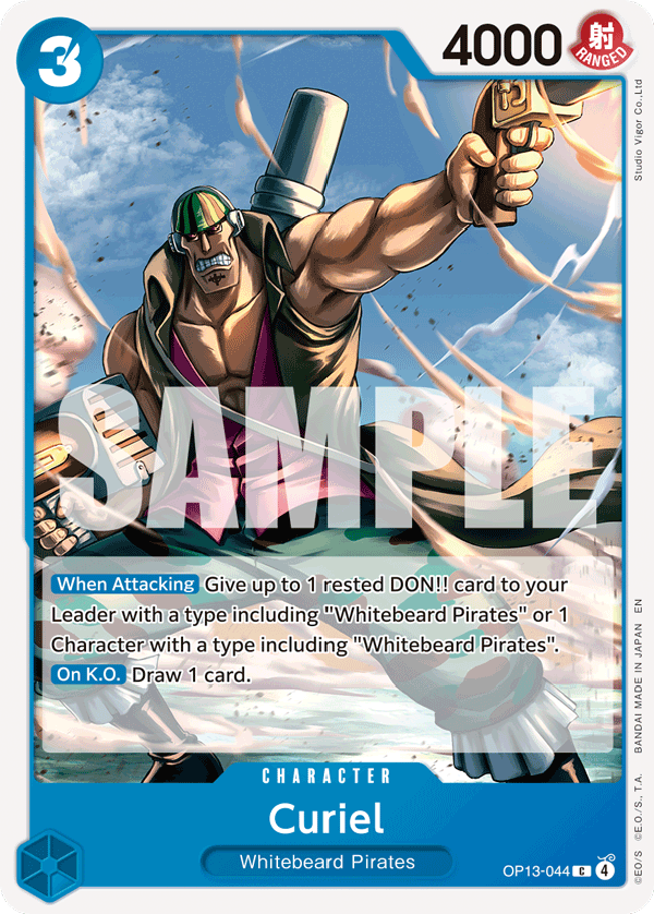 Curiel OP13-044 One Piece TCG