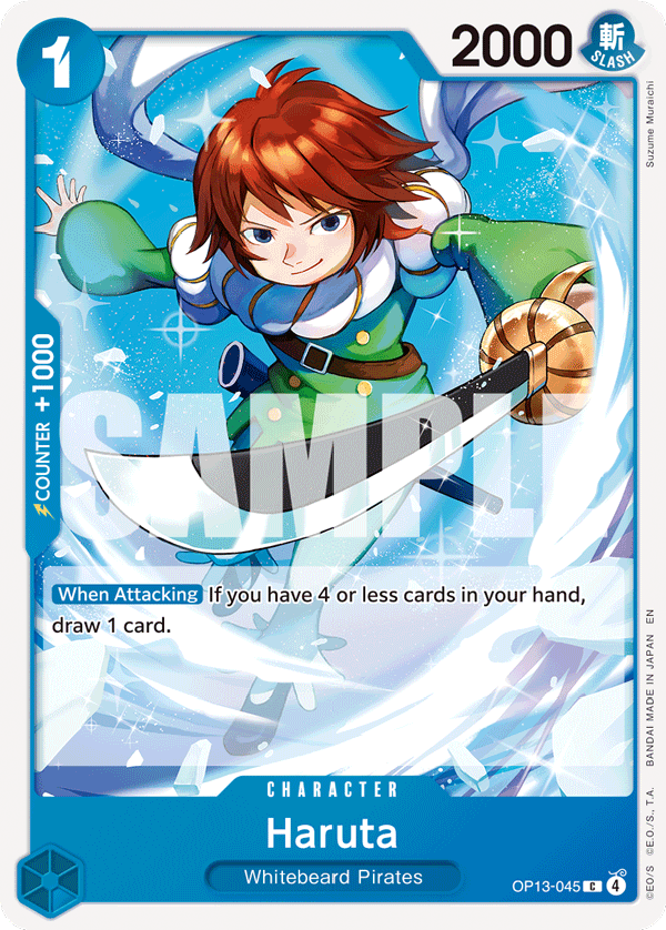 Haruta OP13-045 One Piece TCG