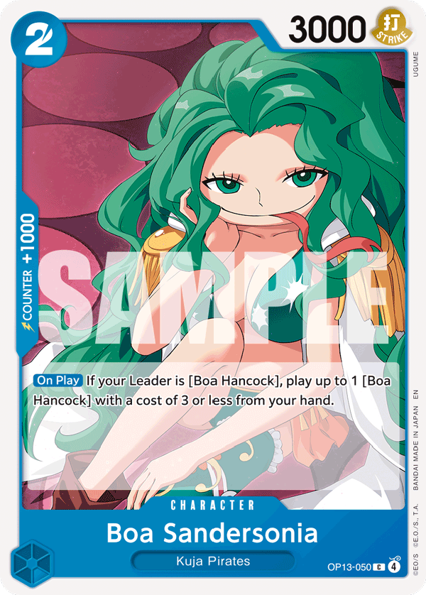 Boa Sandersonia OP13-050 One Piece TCG
