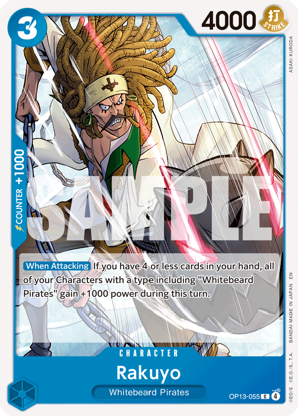 Rakuyo OP13-055 One Piece TCG