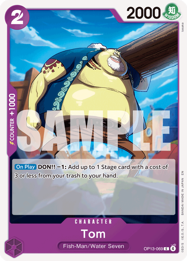 Tom OP13-069 One Piece TCG