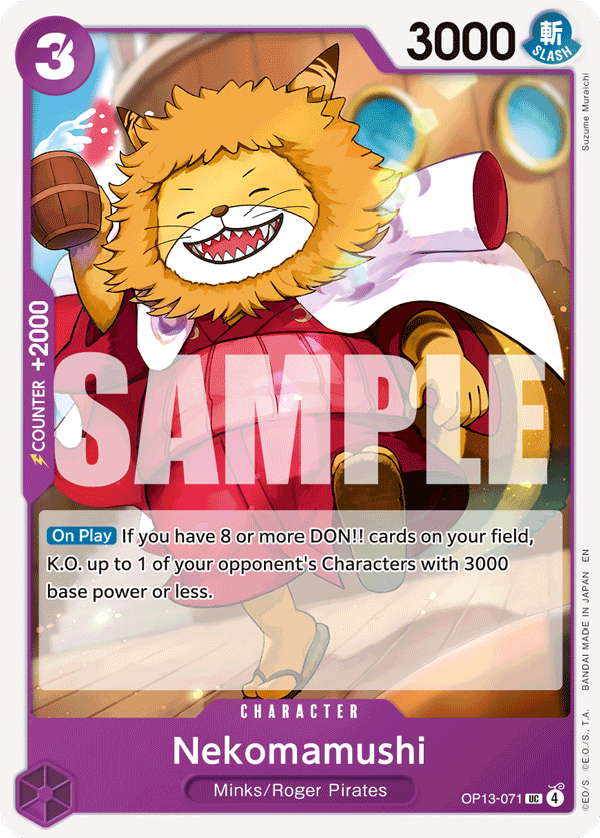 Nekomamushi OP13-071 One Piece TCG