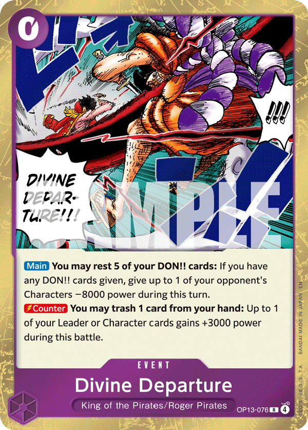 Divine Departure OP13-076 One Piece TCG