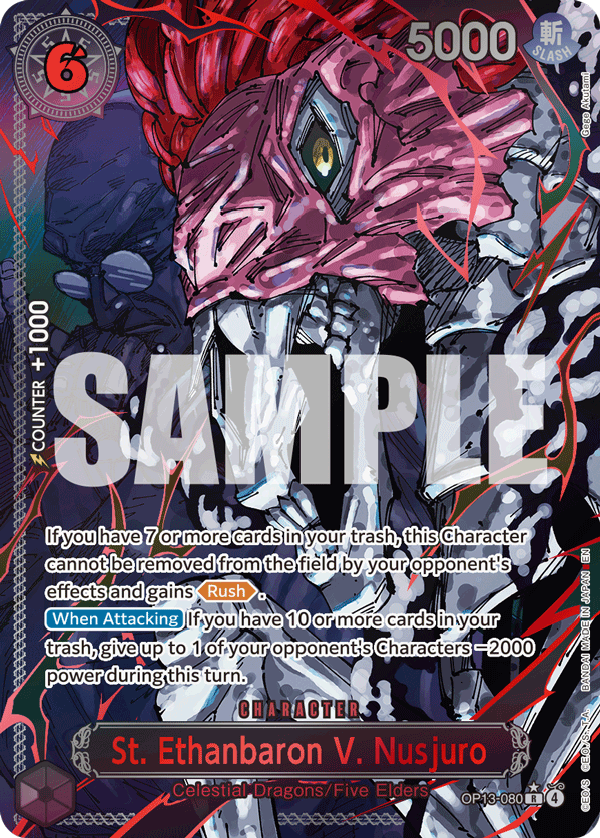 St. Ethanbaron V. Nusjuro (Parallel) OP13-080_p2 One Piece TCG