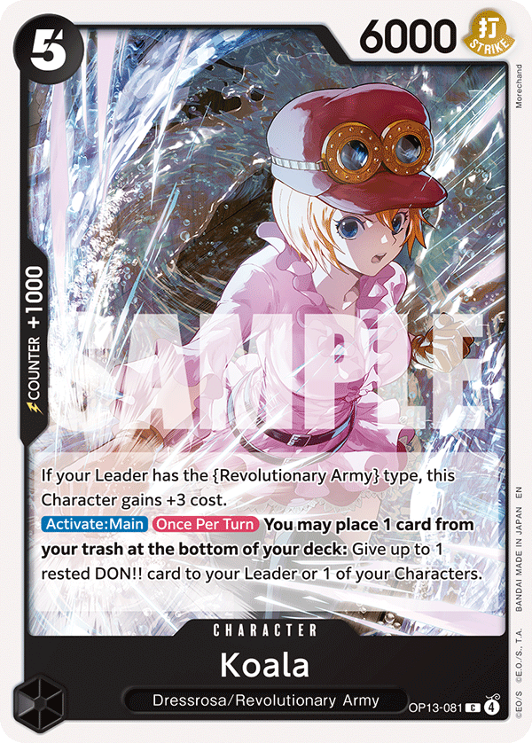 Koala OP13-081_r1 One Piece TCG