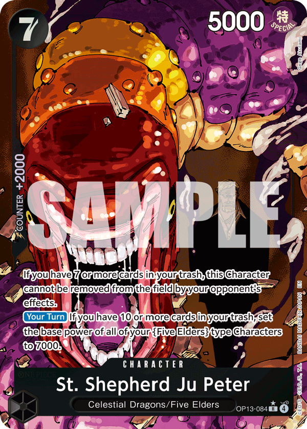St. Shepherd Ju Peter (Alternate Art) OP13-084_p1 One Piece TCG