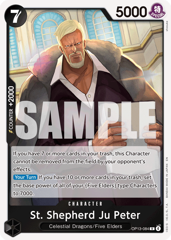 St. Shepherd Ju Peter OP13-084 One Piece TCG