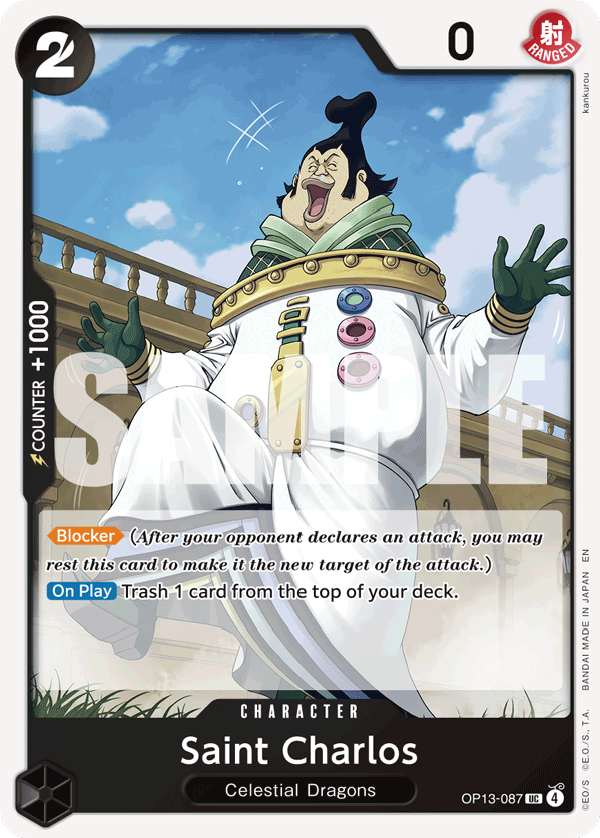 Saint Charlos OP13-087 One Piece TCG