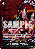 St. Topman Warcury (Alternate Art) OP13-089_p1 One Piece TCG