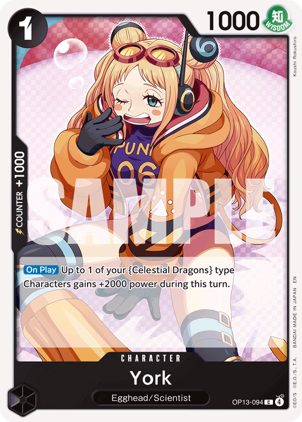 York OP13-094 One Piece TCG