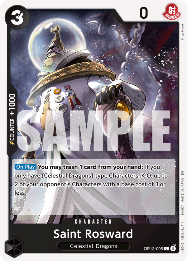 Saint Rosward OP13-095 One Piece TCG