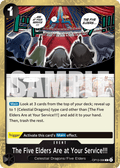 The Five Elders Are at Your Service!!! OP13-096 One Piece TCG