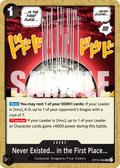 Never Existed... in the First Place... OP13-098 One Piece TCG