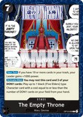 The Empty Throne OP13-099 One Piece TCG