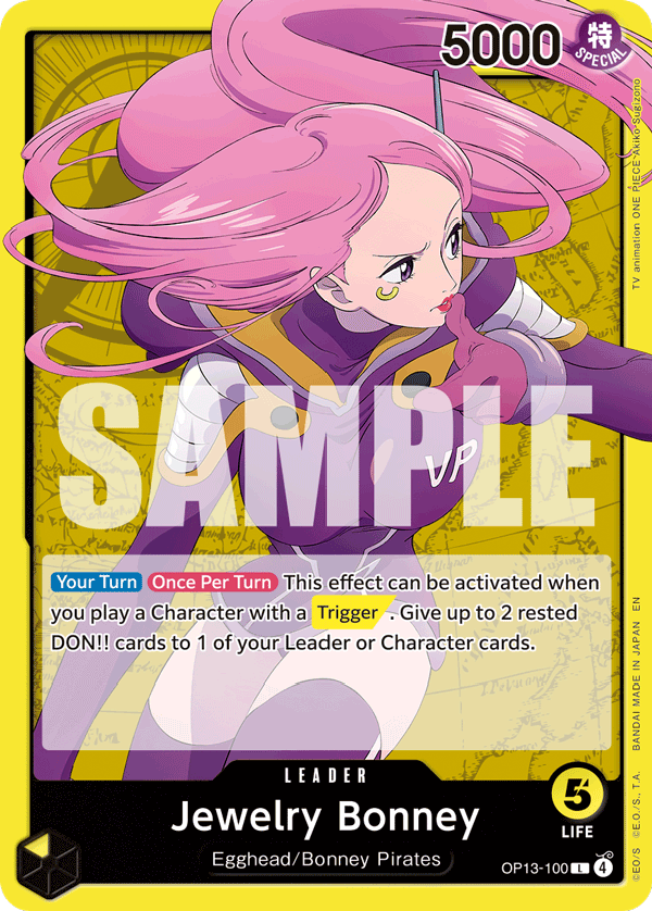 Jewelry Bonney (100) OP13-100 One Piece TCG