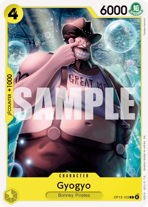 Gyogyo OP13-103 One Piece TCG