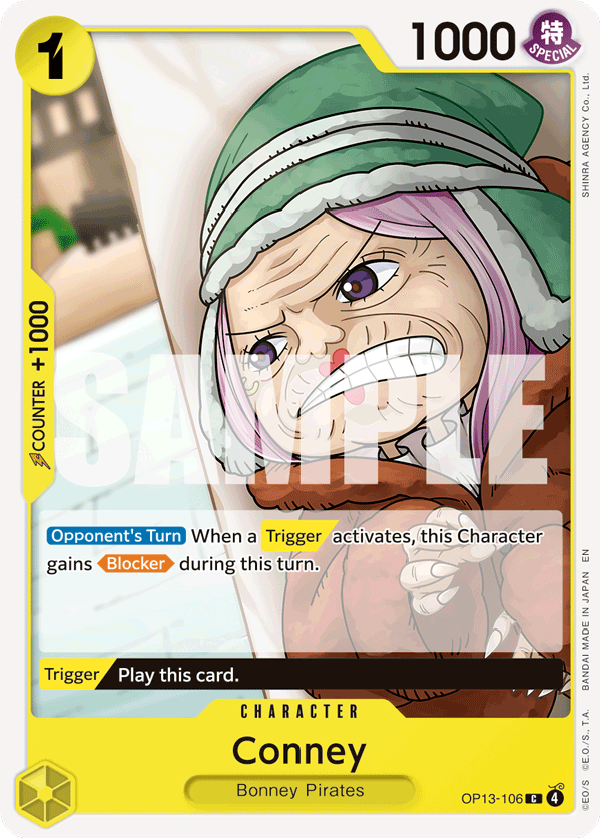 Conney OP13-106 One Piece TCG
