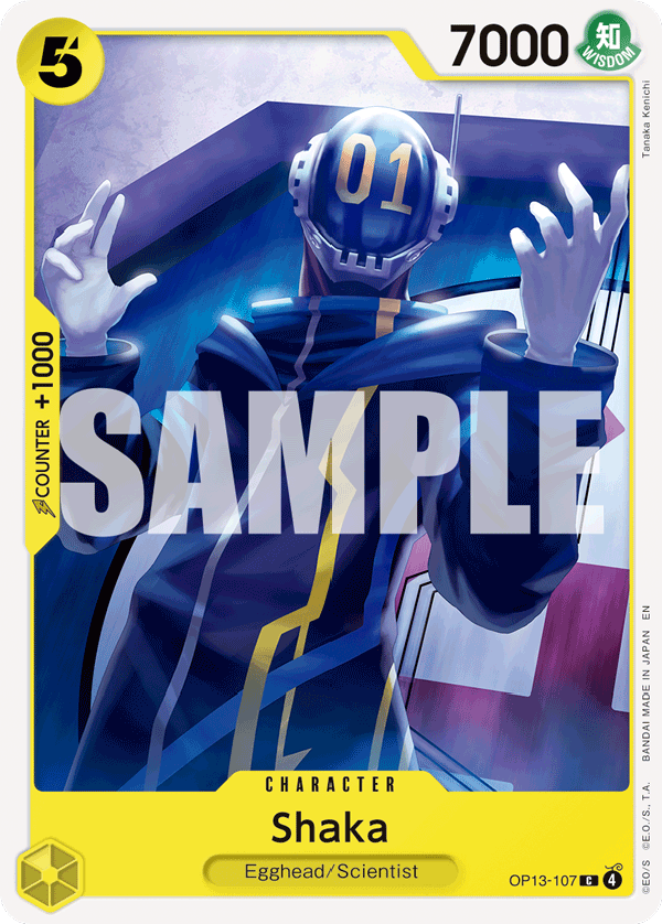 Shaka OP13-107 One Piece TCG