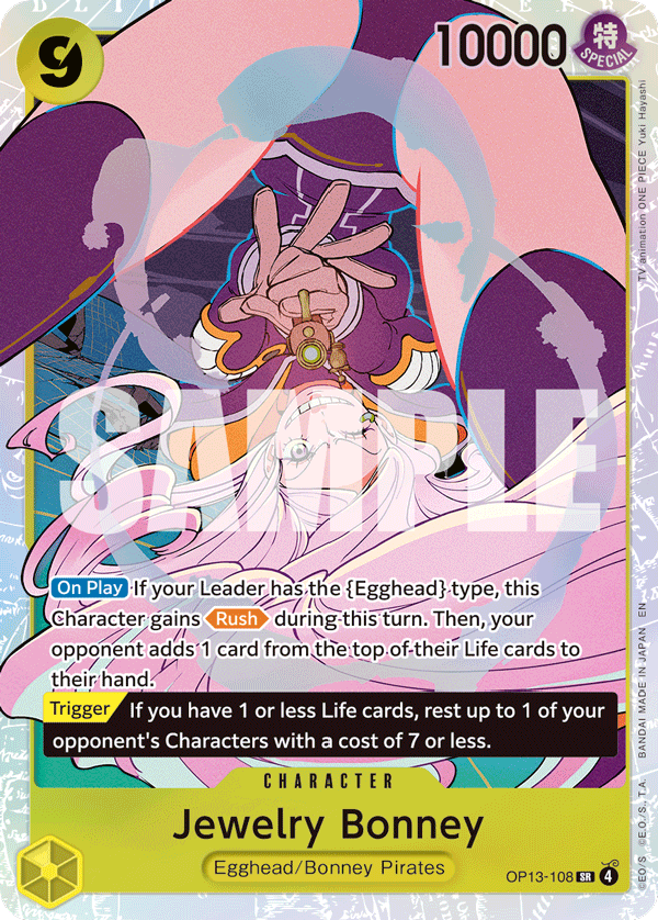 Jewelry Bonney (108) OP13-108 One Piece TCG