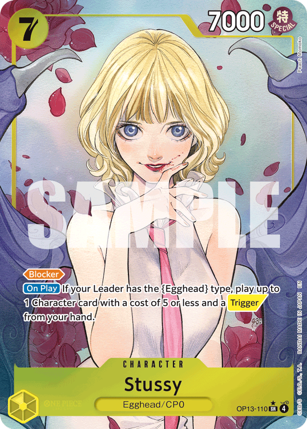 Stussy (Alternate Art) OP13-110_p1 One Piece TCG