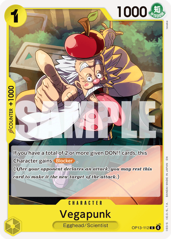 Vegapunk OP13-112 One Piece TCG