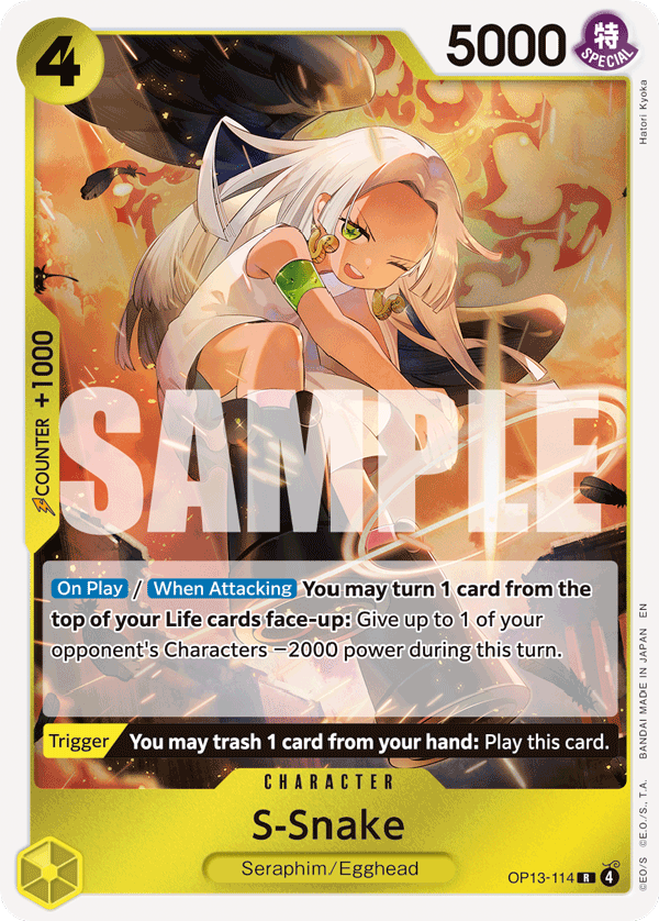S-Snake OP13-114 One Piece TCG