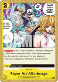 Paper Art Afterimage OP13-115 One Piece TCG