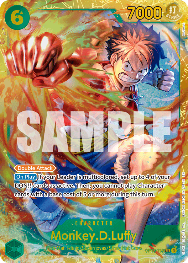 Monkey.D.Luffy (118) OP13-118 One Piece TCG