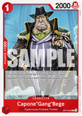 Capone"Gang"Bege OP14-003 One Piece TCG