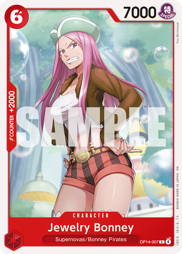 Jewelry Bonney OP14-007 One Piece TCG