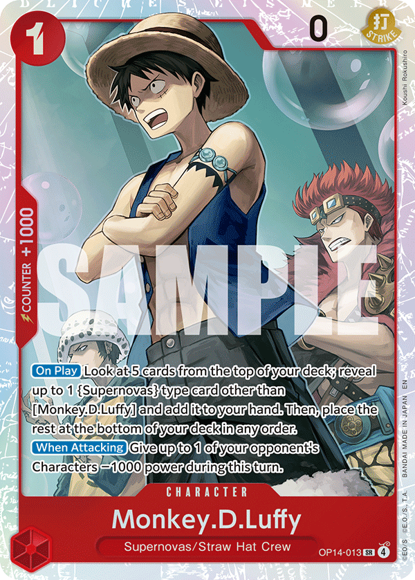 Monkey.D.Luffy - OP14-013 OP14-013 One Piece TCG