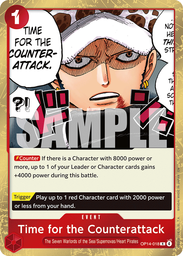 Time for the Counterattack OP14-018 One Piece TCG