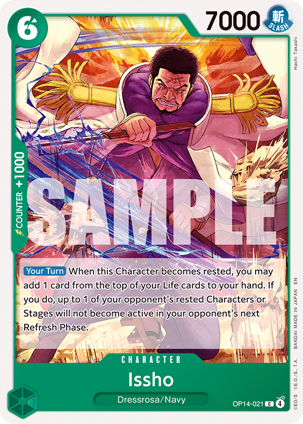 Issho - OP14-021 OP14-021 One Piece TCG