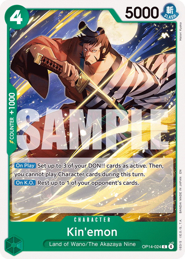 Kin'emon OP14-024 One Piece TCG