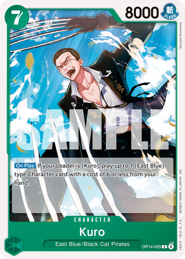 Kuro OP14-025 One Piece TCG
