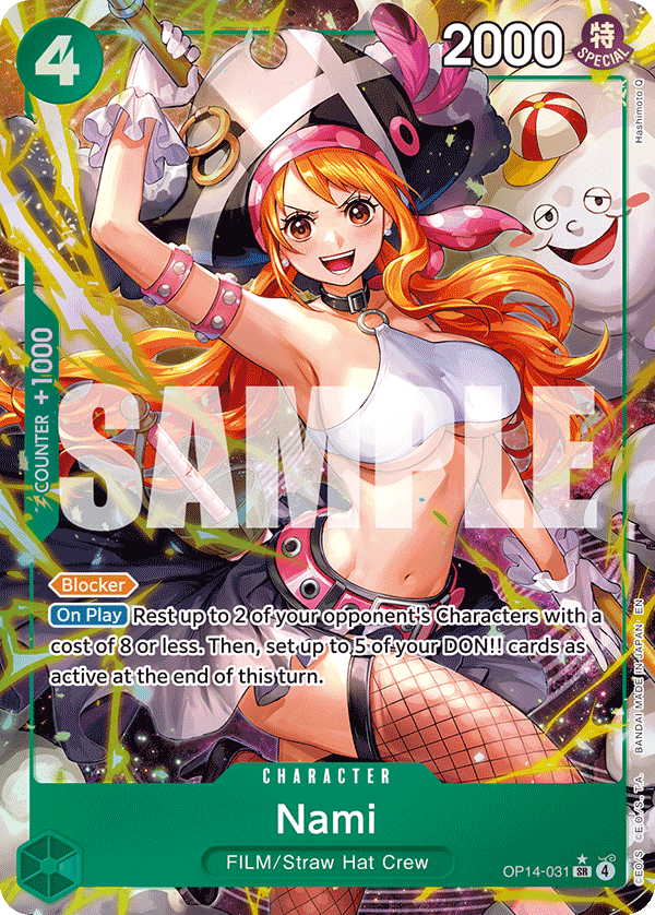 Nami (Alternate Art) OP14-031_p1 One Piece TCG