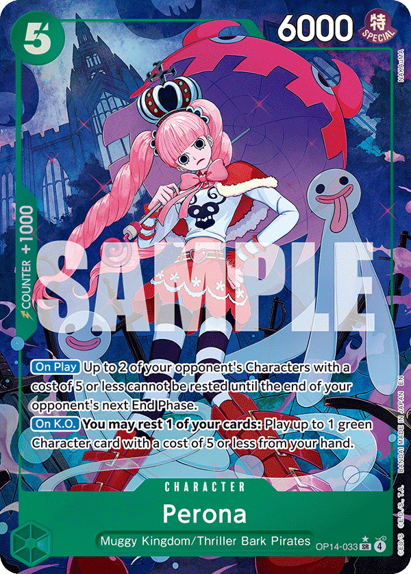 Perona - OP14-033 (Alternate Art) OP14-033_p1 One Piece TCG