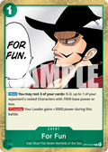 For Fun OP14-037 One Piece TCG