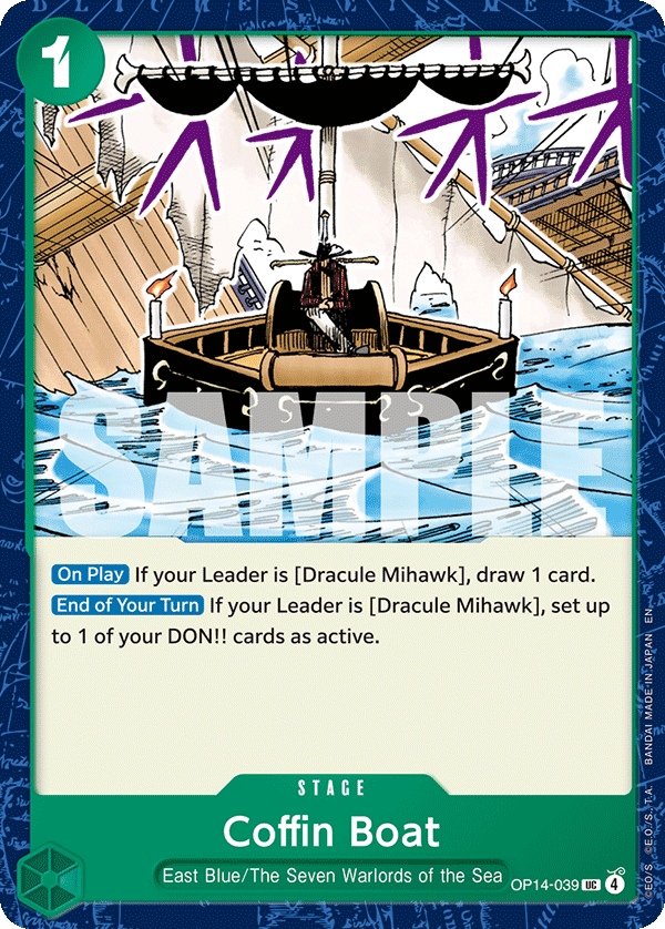 Coffin Boat OP14-039 One Piece TCG