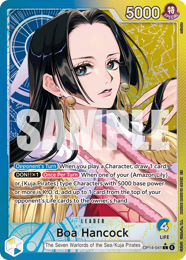 Boa Hancock - OP14-041 (Alternate Art) OP14-041_p1 One Piece TCG