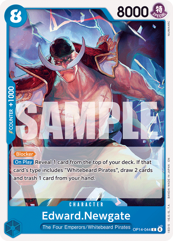 Edward.Newgate OP14-044 One Piece TCG