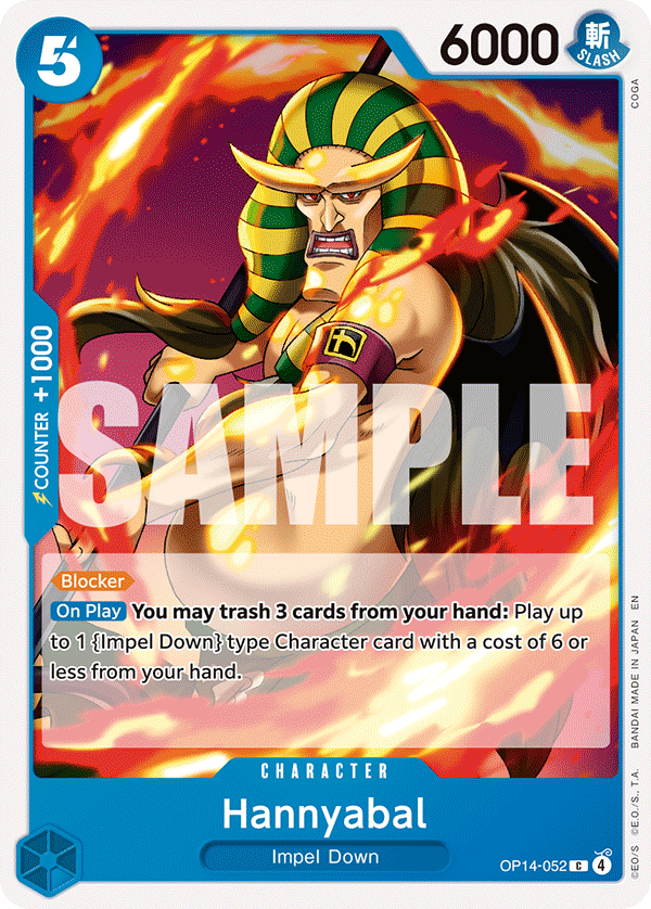 Hannyabal OP14-052 One Piece TCG