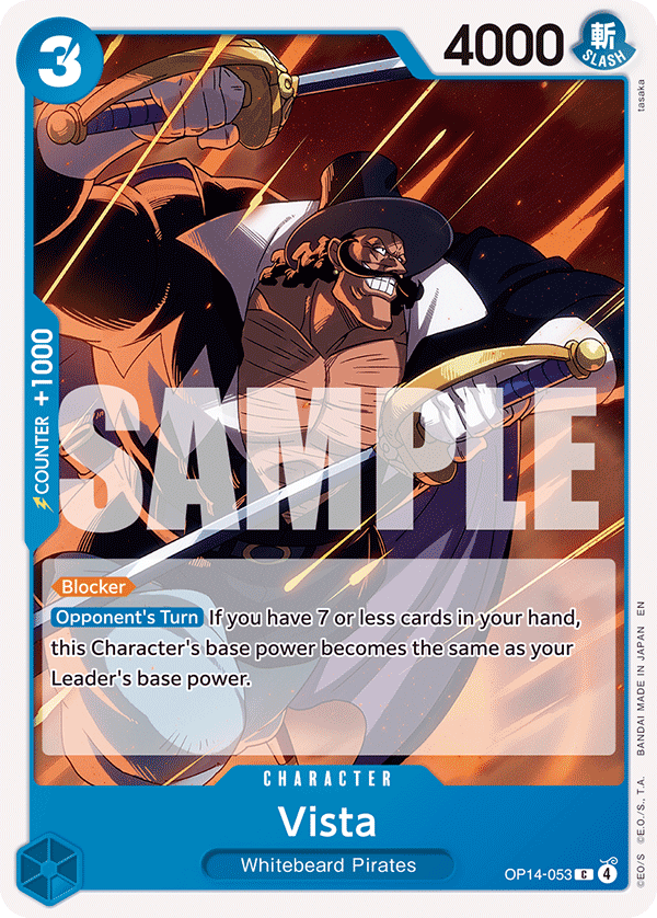 Vista OP14-053 One Piece TCG