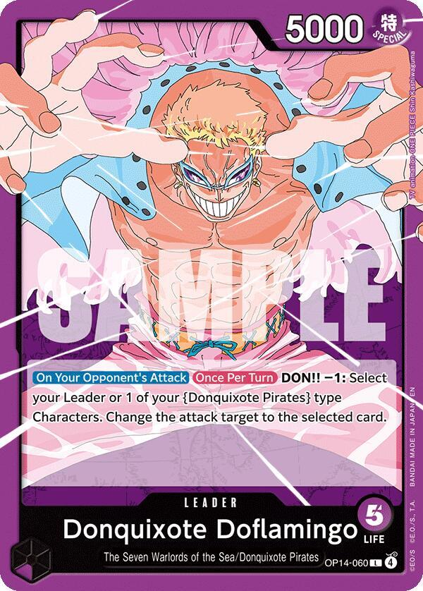Donquixote Doflamingo - OP14-060 OP14-060 One Piece TCG