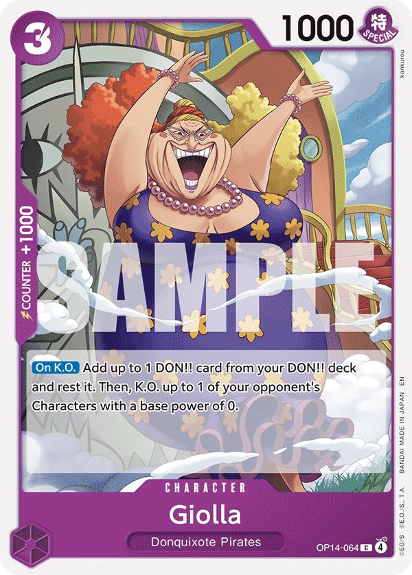 Giolla OP14-064 One Piece TCG