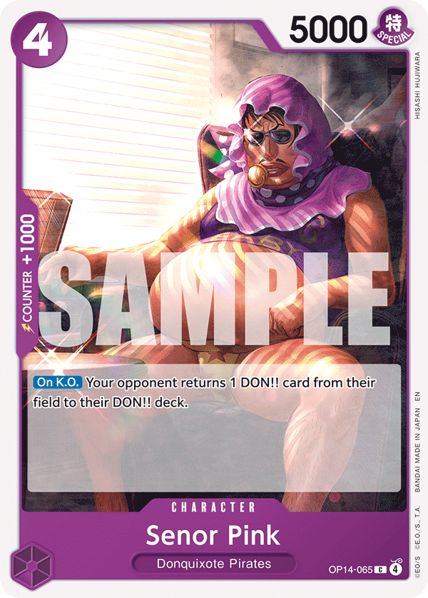 Senor Pink OP14-065 One Piece TCG