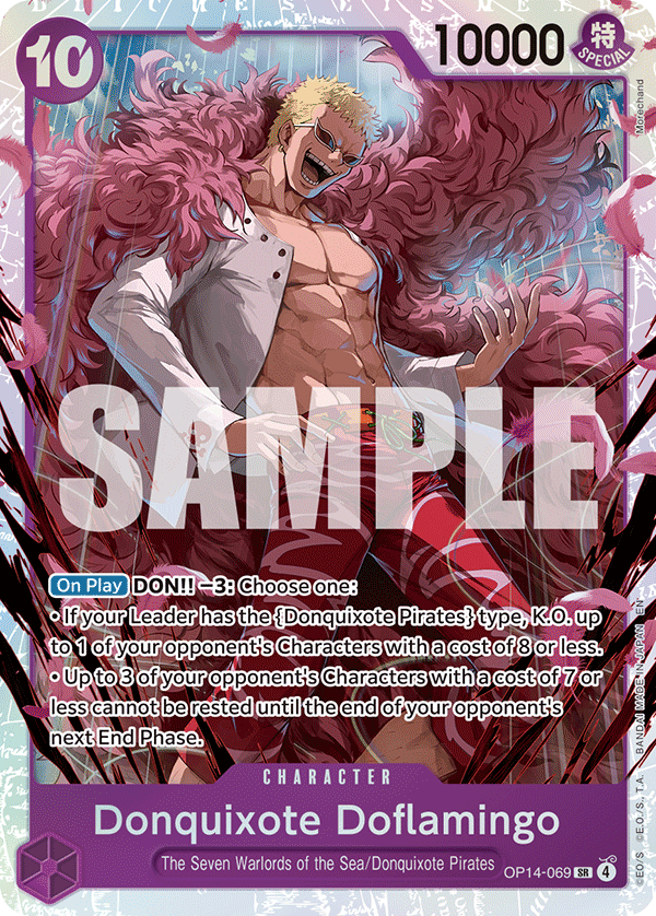 Donquixote Doflamingo - OP14-069 OP14-069 One Piece TCG