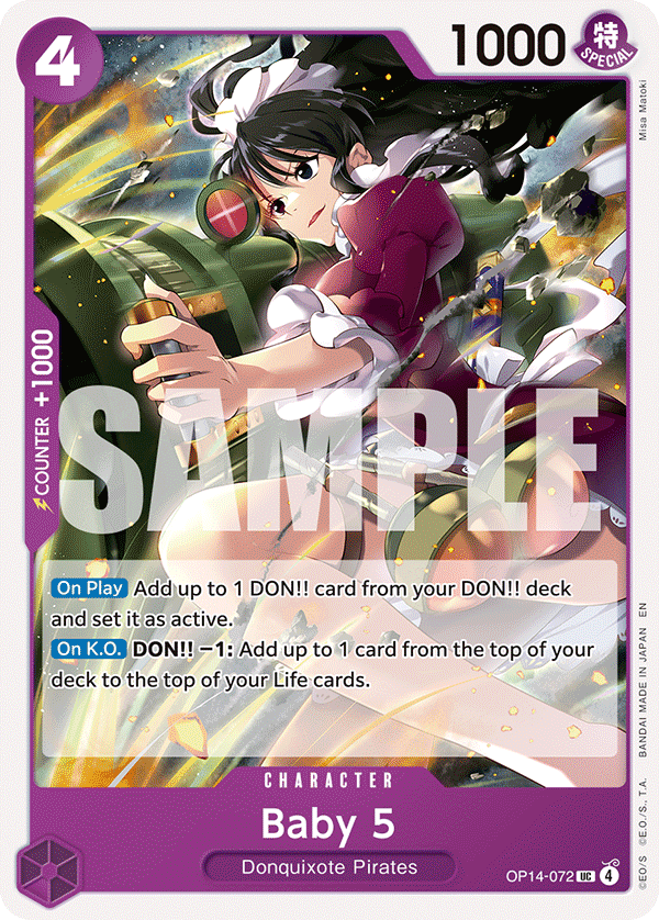 Baby 5 OP14-072 One Piece TCG